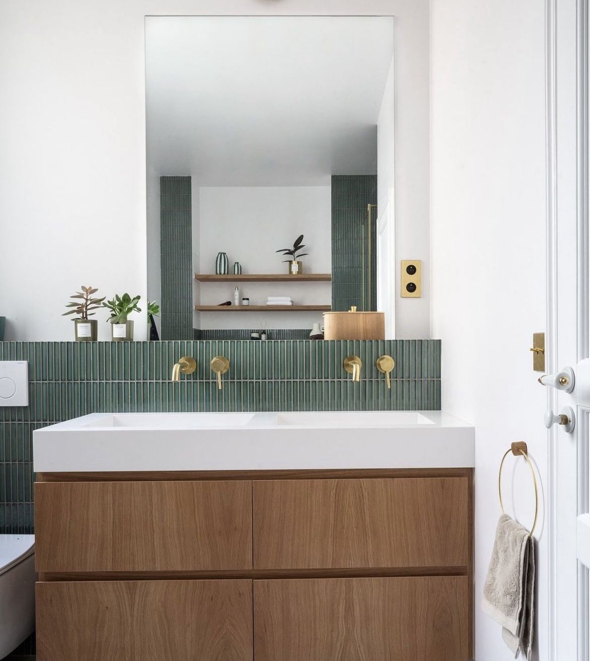 Gerenoveerde badkamer