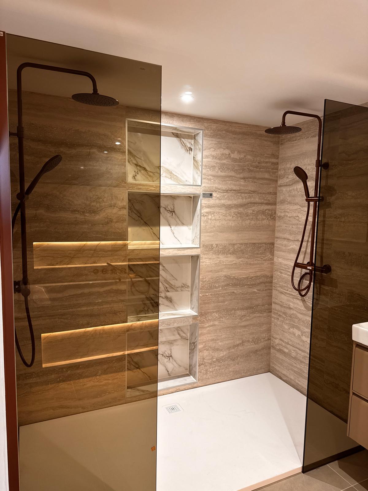 Badkamer met inloopdouche