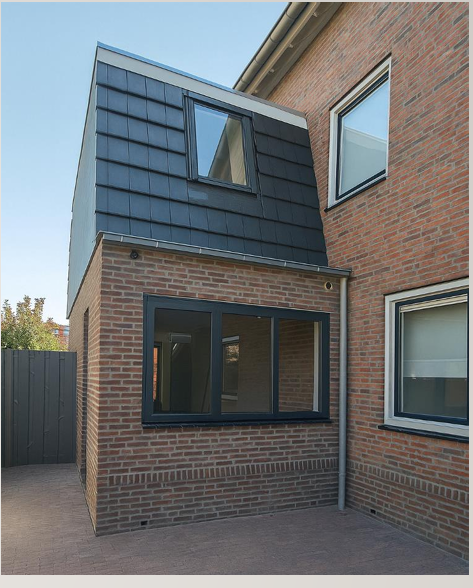 Gerenoveerde gevel